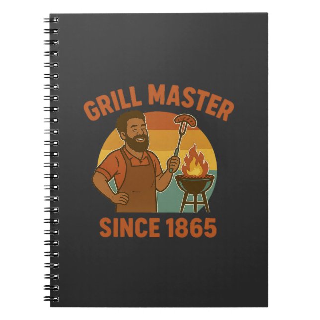 Cuaderno Amo Grill Desde 1865 El 18 De Junio Herencia BBQ (Frente)