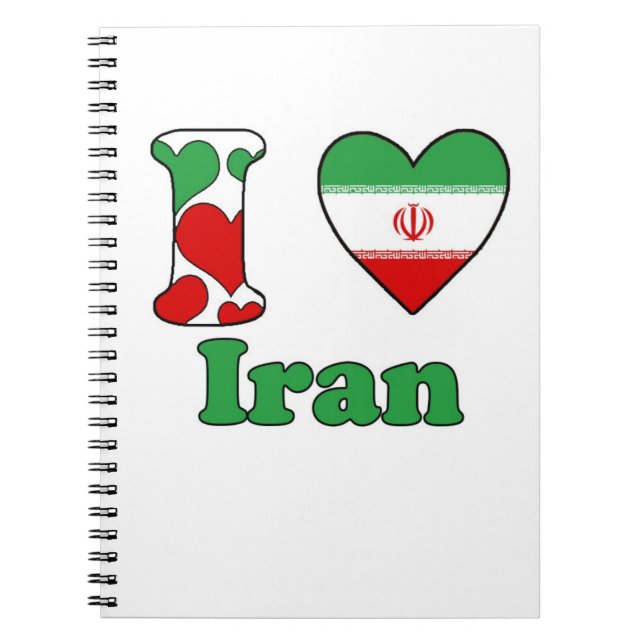 Cuaderno Amo Irán (Frente)