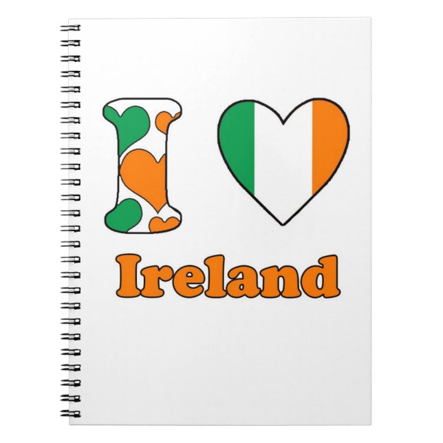 Cuaderno Amo Irlanda (Frente)
