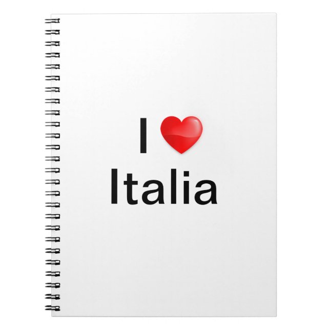 Cuaderno Amo Italia (Frente)