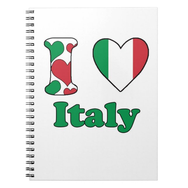 Cuaderno Amo Italia (Frente)