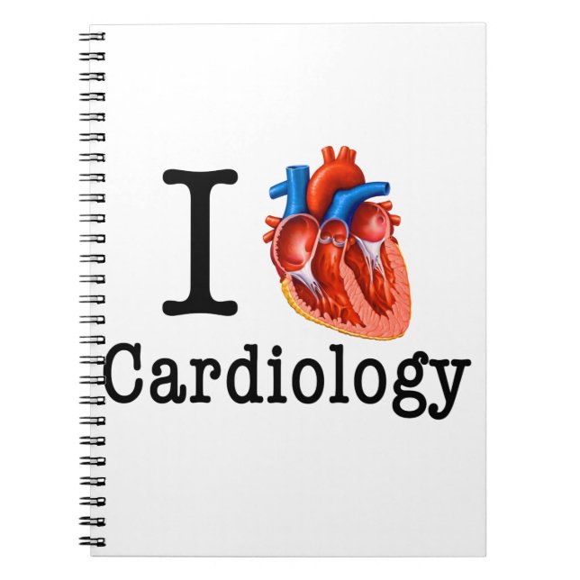 Cuaderno Amo la cardiología (Frente)
