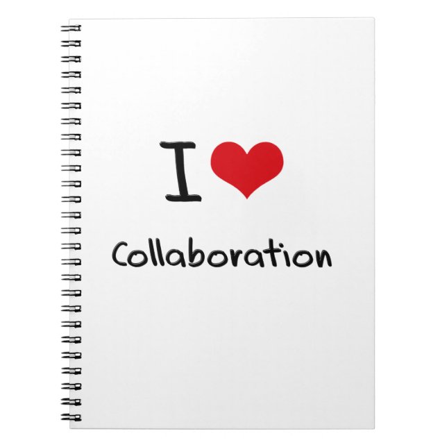 Cuaderno Amo la colaboración (Frente)