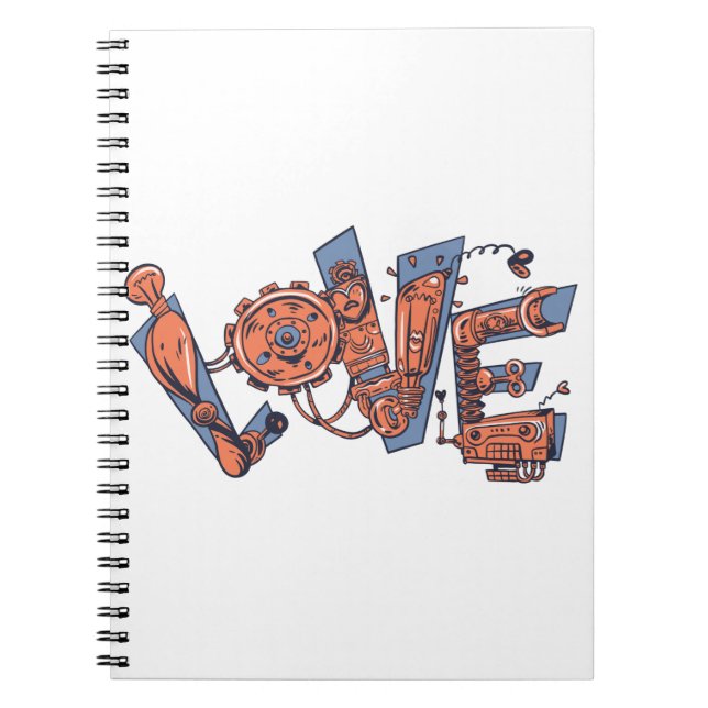 Cuaderno Amo la ingeniería (Frente)