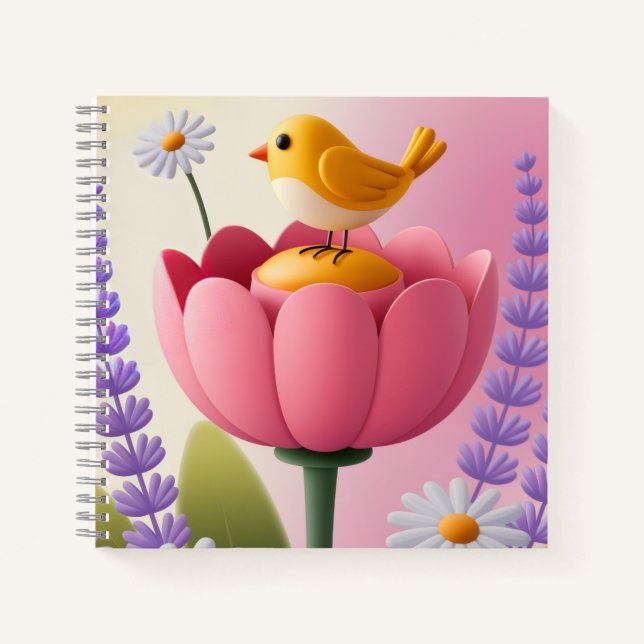 Cuaderno Amo la naturaleza  (Anverso)