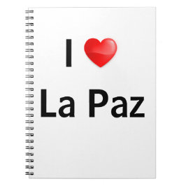 Cuaderno Amo La Paz