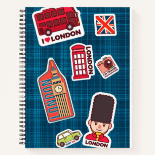 Cuaderno Amo Londres
