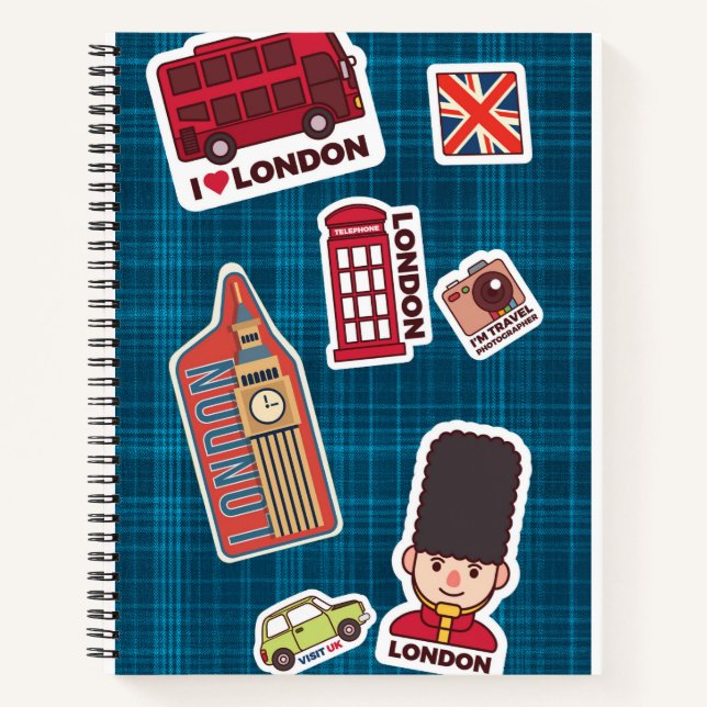 Cuaderno Amo Londres (Anverso)