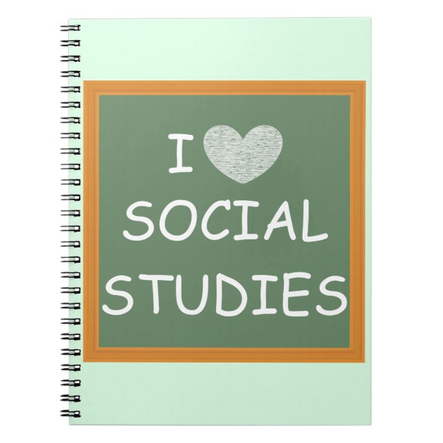 Cuaderno Amo Los Estudios Sociales (Frente)