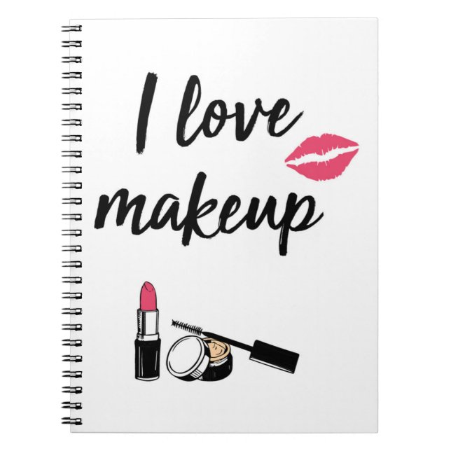 Cuaderno Amo maquillaje (Frente)