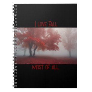 Cuaderno Amo más que nada el otoño