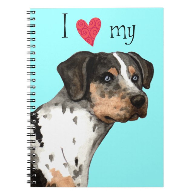 Cuaderno Amo mi Catahoula (Frente)