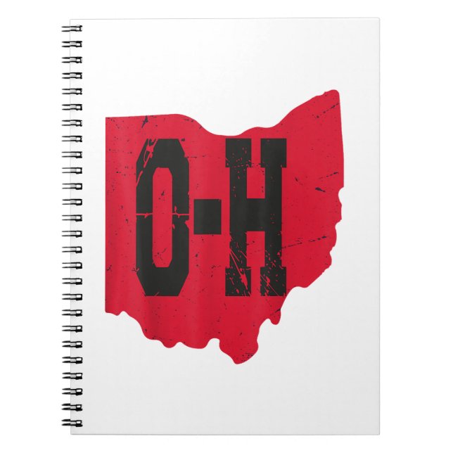 Cuaderno Amo Mi Guión Hogar Ohio Buckeye State (Frente)