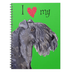 Cuaderno Amo mi Kerry Blue Terrier