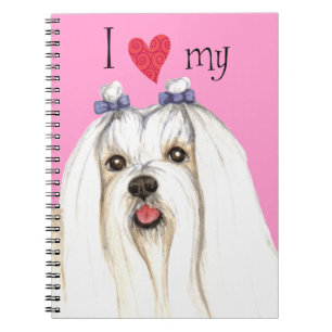 Cuaderno Amo mi maltés
