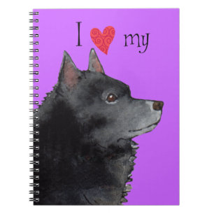 Cuaderno Amo mi Schipperke