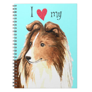 Cuaderno Amo mi Sheltie