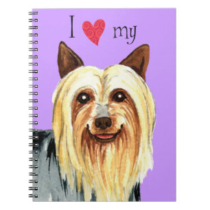 Cuaderno Amo mi Silky Terrier