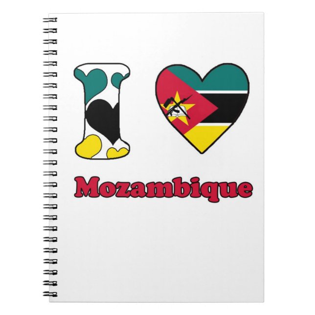 Cuaderno Amo Mozambique (Frente)