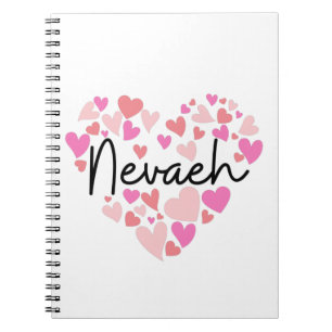 Cuaderno Amo Nevaeh