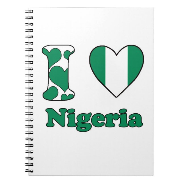 Cuaderno Amo Nigeria (Frente)