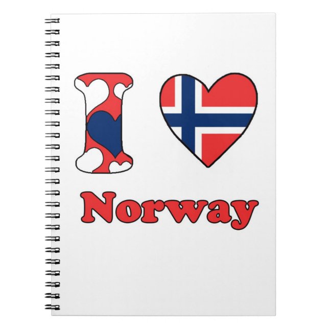 Cuaderno Amo Noruega (Frente)