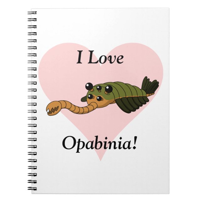 Cuaderno ¡Amo Opabinia! (Frente)