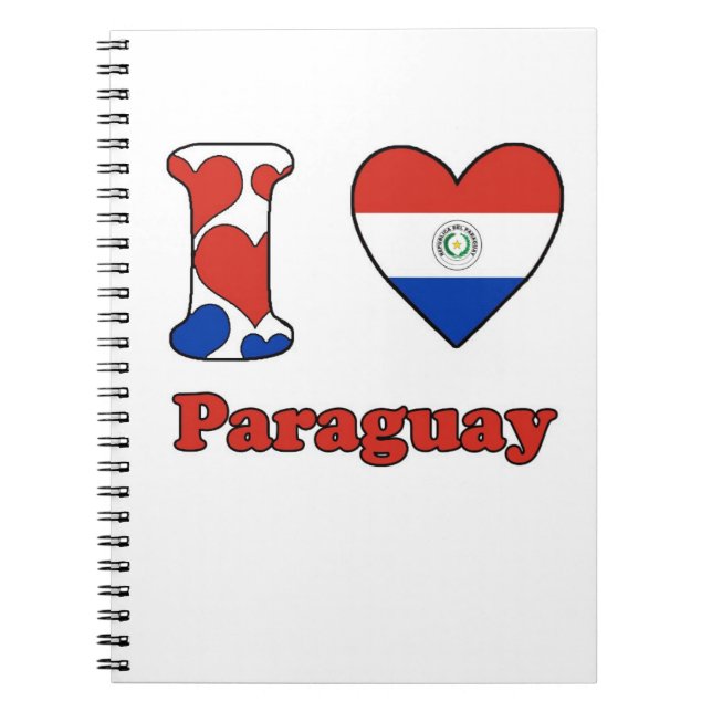 Cuaderno Amo Paraguay (Frente)