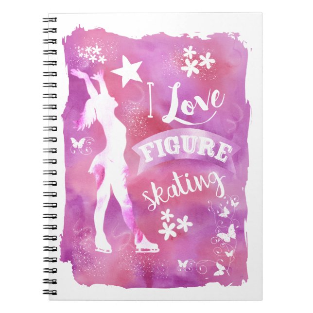 CUADERNO AMO PATINAJE ARTÍSTICO (Frente)