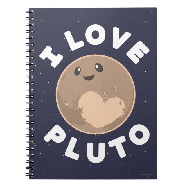 Cuaderno Amo Plutón (Frente)