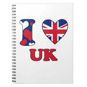 Cuaderno Amo Reino Unido
