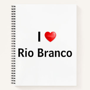 Cuaderno Amo Río Branco