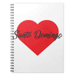 Cuaderno Amo Santo Domingo - República Dominicana