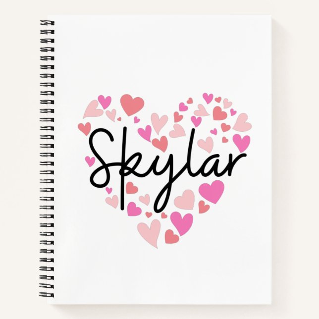 Cuaderno Amo Skylar (Anverso)