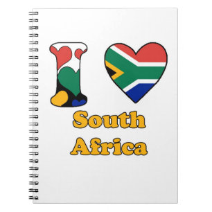 Cuaderno Amo Sudáfrica