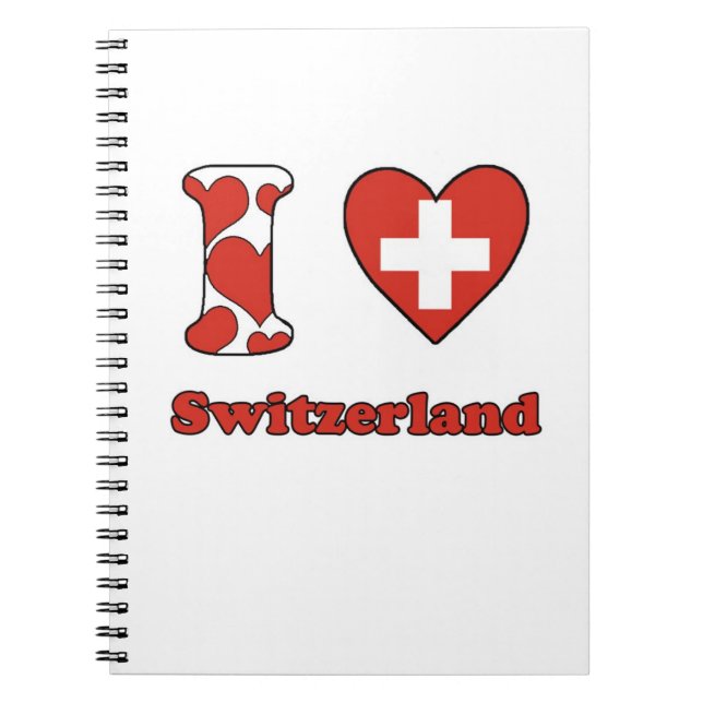 Cuaderno Amo Suiza (Frente)
