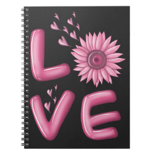 Cuaderno Amo Sunflower Rosa