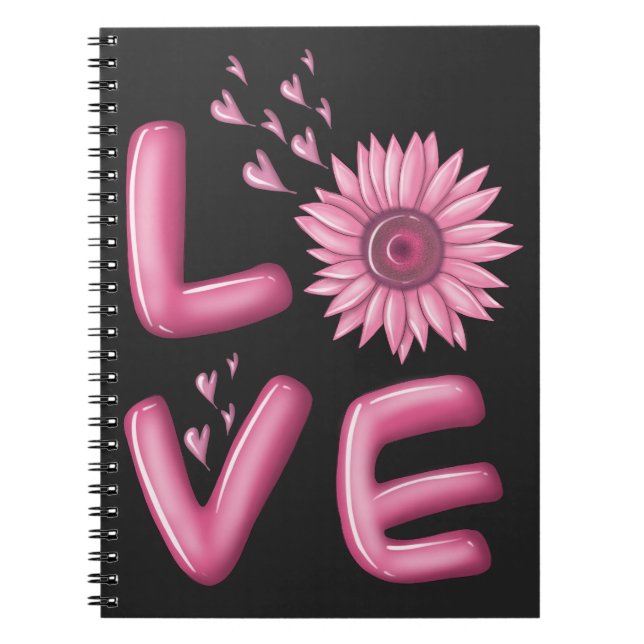 Cuaderno Amo Sunflower Rosa (Frente)