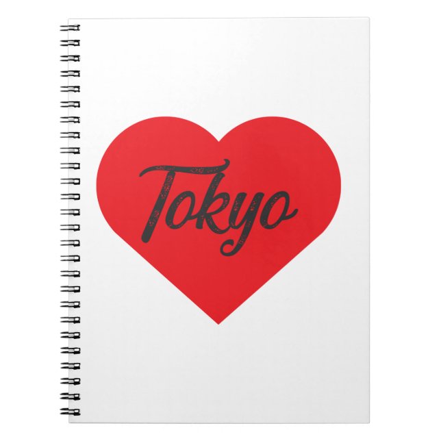 Cuaderno Amo Tokio - Japón (Frente)