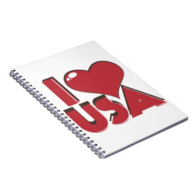 Cuaderno Amo USA Retro 80s (Lado Derecho)