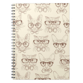 Cuaderno Amor a los gatos, los ojos, los vasos y la ciencia