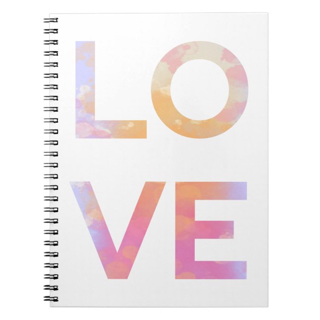 Cuaderno Amor, acuarela (Frente)