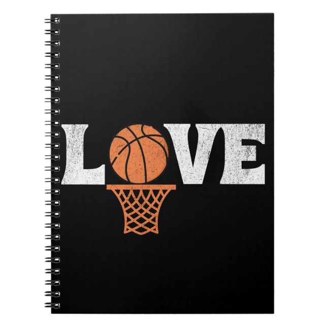 Cuaderno Amor al básquetbol (Frente)