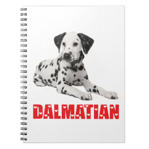 Cuaderno Amor Cachorro de Dálmata Perro - Perro de Fuego Ma