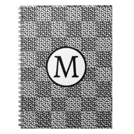 Cuaderno Amor controlado en blanco y negro