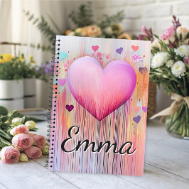 Cuaderno Amor de Acuarela Fluye Corazón
