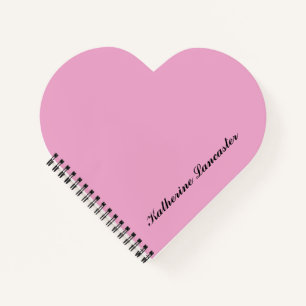Cuaderno Amor de Mariposa Color Sólido Magenta 4 Personal