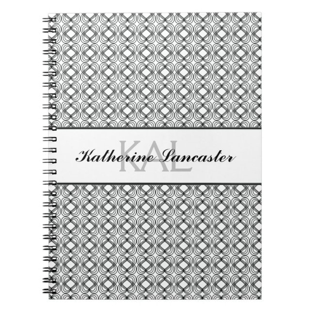 Cuaderno Amor de Mariposa | Encaje Negro 1 Personalizado (Frente)