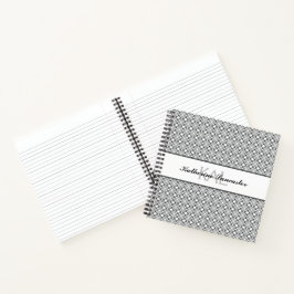 Cuaderno Amor de Mariposa | Encaje Negro 1 Personalizado