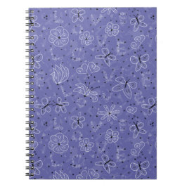 Cuaderno Amor de mariposa - patrón continuo.